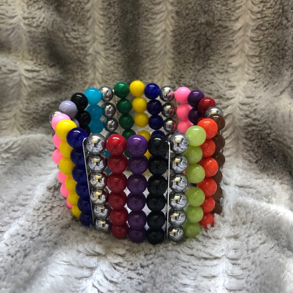 NWOT Multicolour Cuff Bracelet 🧡 - Picture 4 of 6